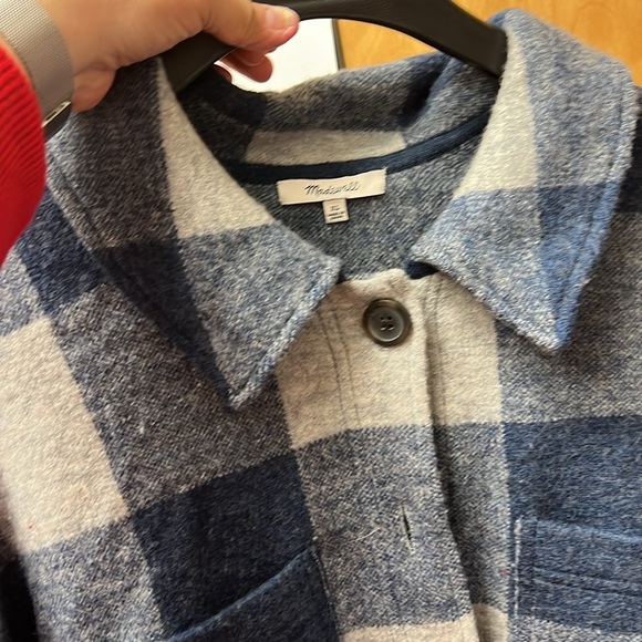 Used madewell wool sweater jacket - Picture 6 of 11